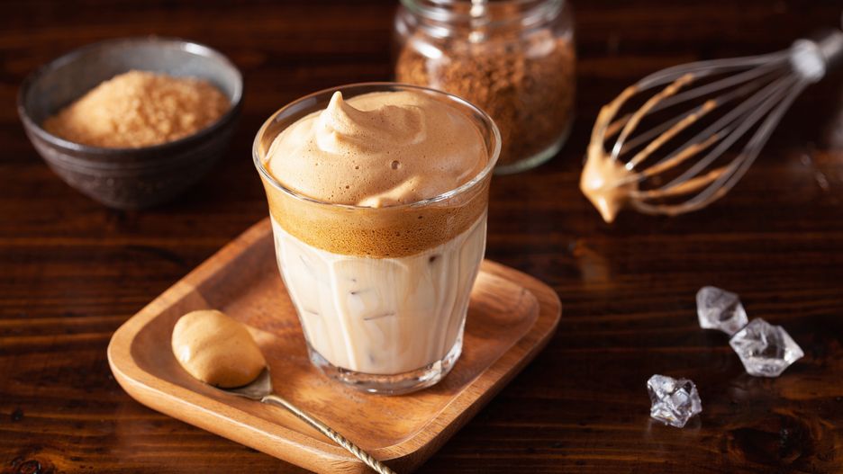 kawa dalgona coffe kawa mrożona