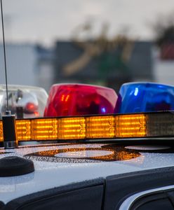 Śląskie. Jechał od lewej do prawej. Prawie zderzył się z policjantami po służbie