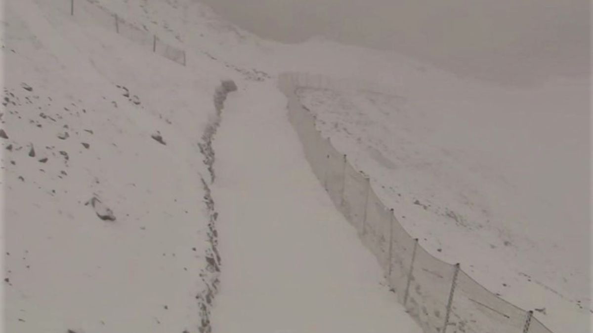 Śnieg na Kasprowym Wierchu 