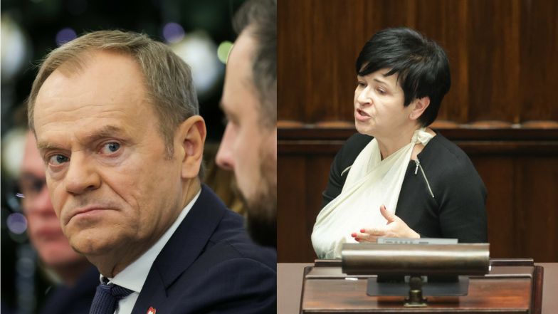 Joanna Borowiak zaczepiła Donalda Tuska