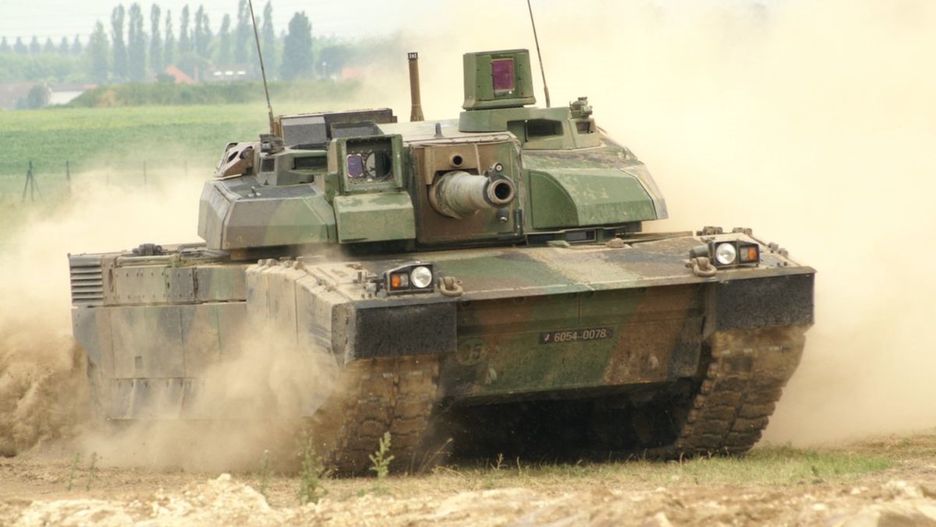 Francuski czołg AMX-56 Leclerc
