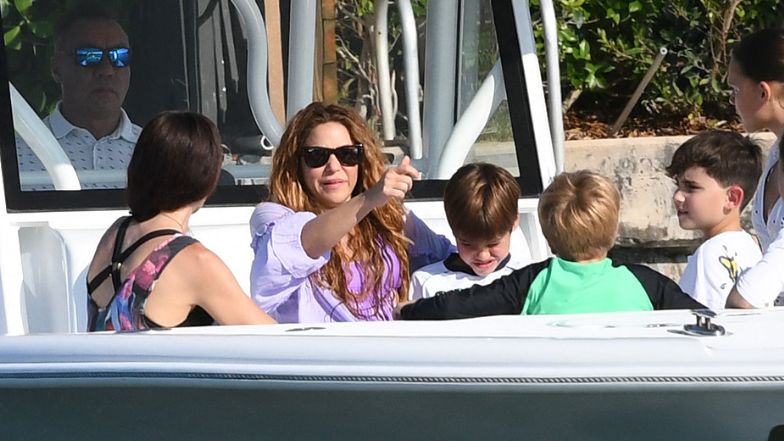 Shakira szaleje w Miami podczas rejsu z przyjaciółmi
