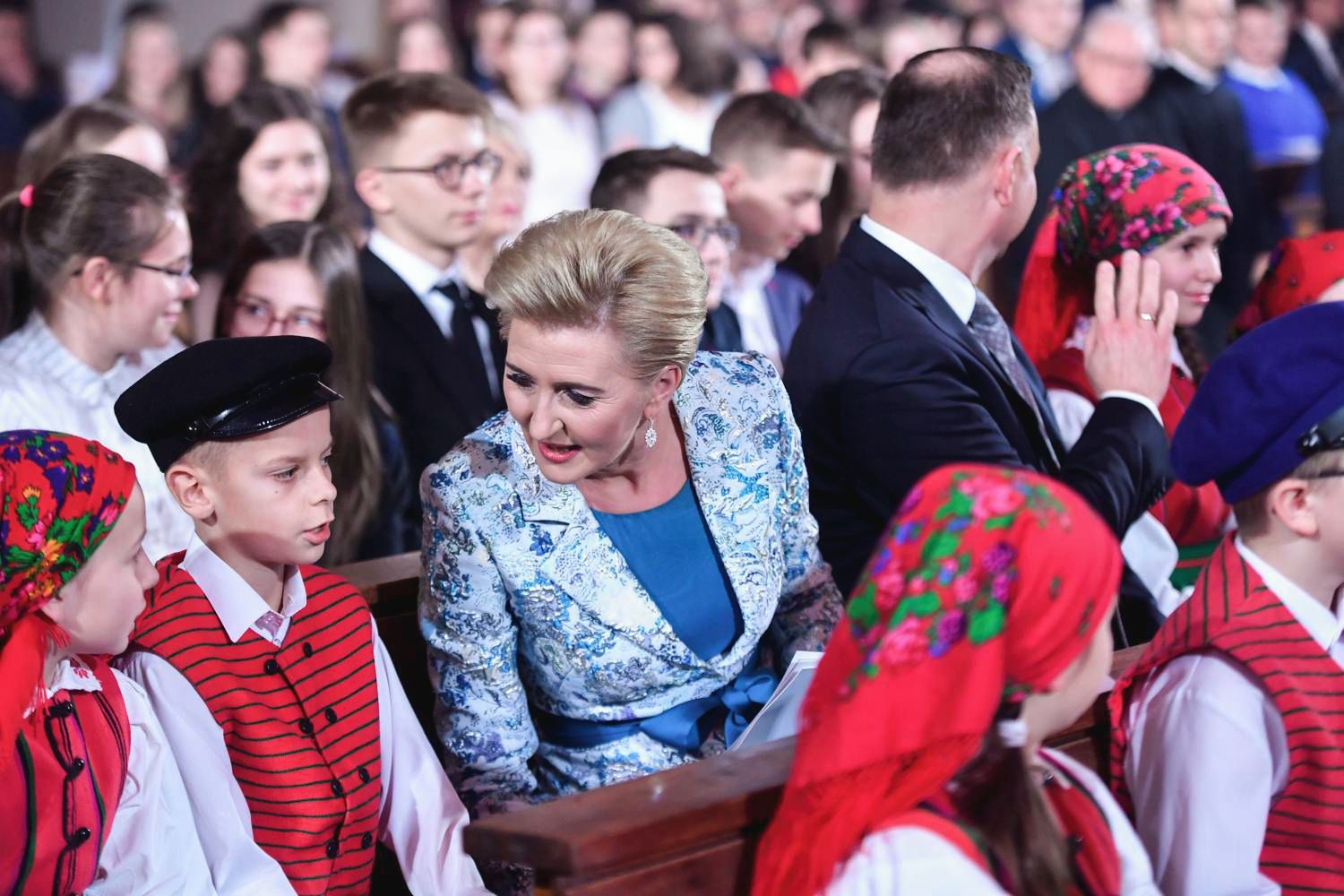Agata Duda – koncert kolęd TVP 2019: Jaka Wigilia, taki cały rok