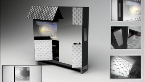 Oryginalne centrum rozrywki w nowoczesnym stylu 1