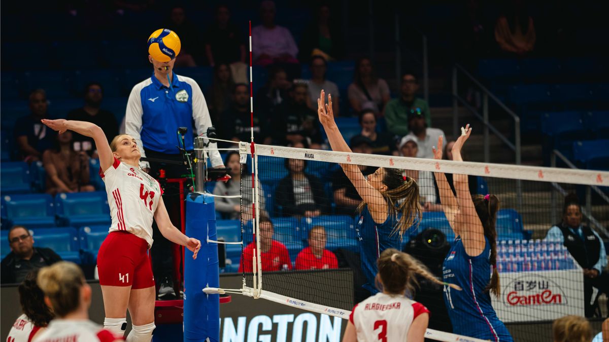 Materiały prasowe / FIVB / Mecz Ligi Narodów Kobiet: Polska - Serbia