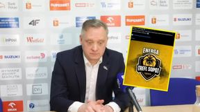 Wywołał burzę. Energa Trefl w szoku po słowach byłego trenera