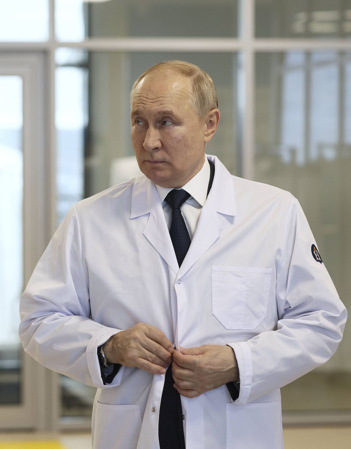 Russian President Vladimir Putin v