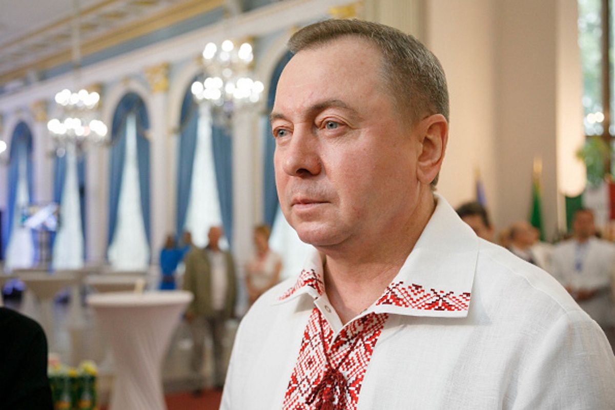 Śmierć szefa MSZ Białorusi. Podano przyczynę zgonu Uładzimira Makieja