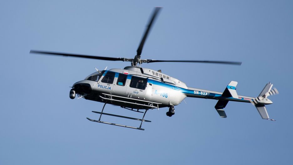 Policyjny śmigłowiec Bell 407 GXi