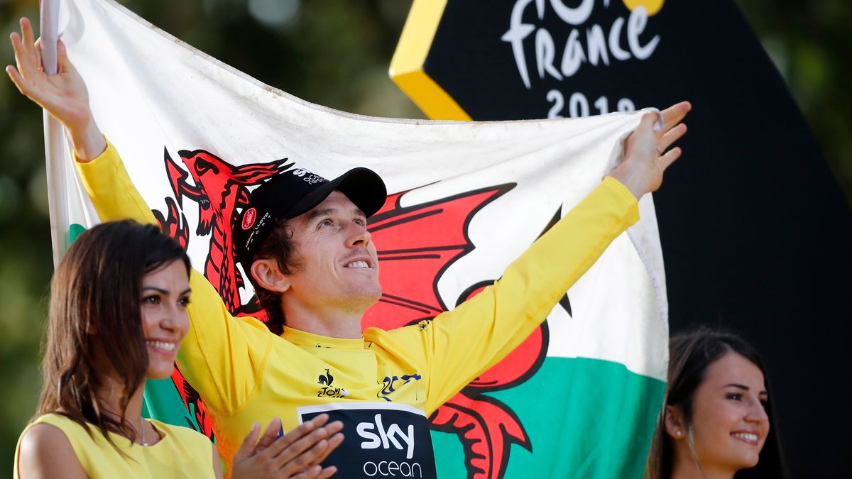 PAP/EPA / CHRISTOPHE PETIT TESSON / Na zdjęciu: Geraint Thomas