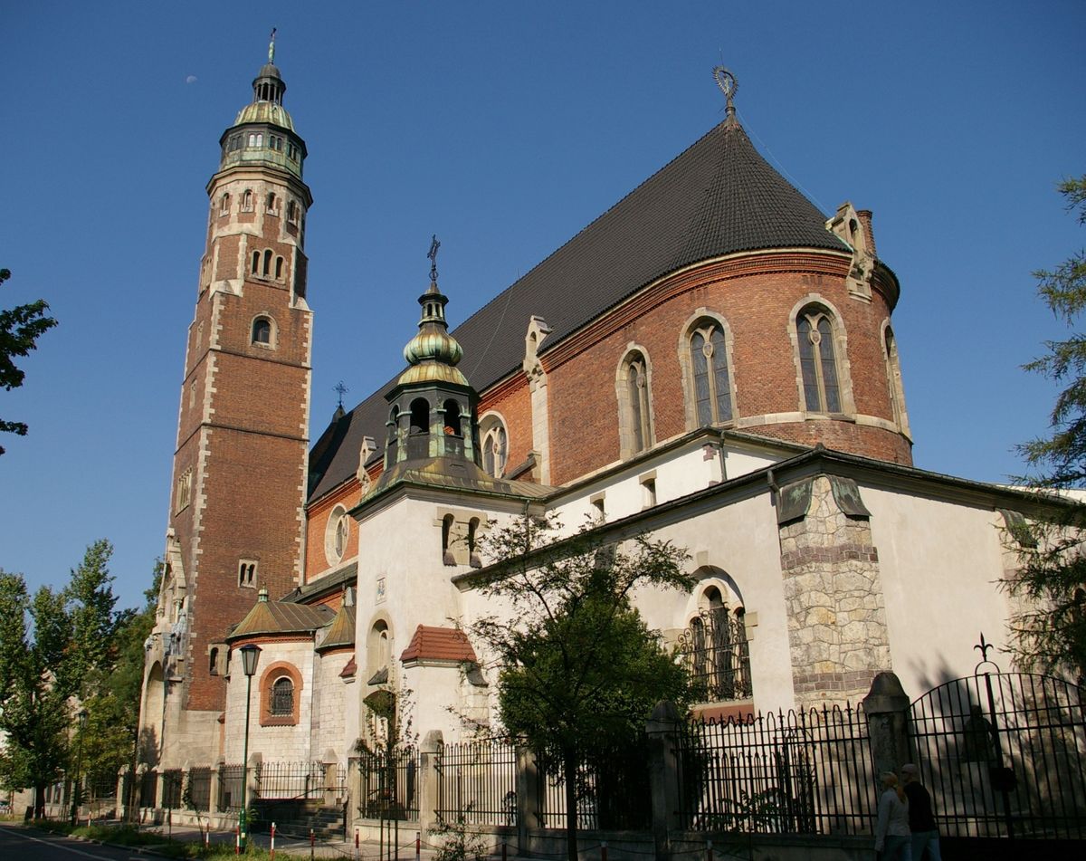 Koronawirus w Polsce. Zamknięta bazylika   Najświętszego Serca Jezusowego w Krakowie
