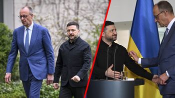 Nowe umowy podpisane. Nagrania ze spotkania Merza z Zełenskim