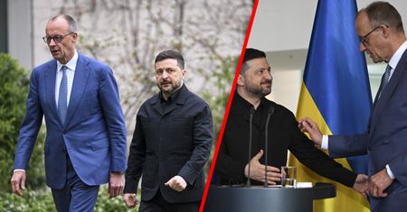 Nowe umowy podpisane. Nagrania ze spotkania Merza z Zełenskim