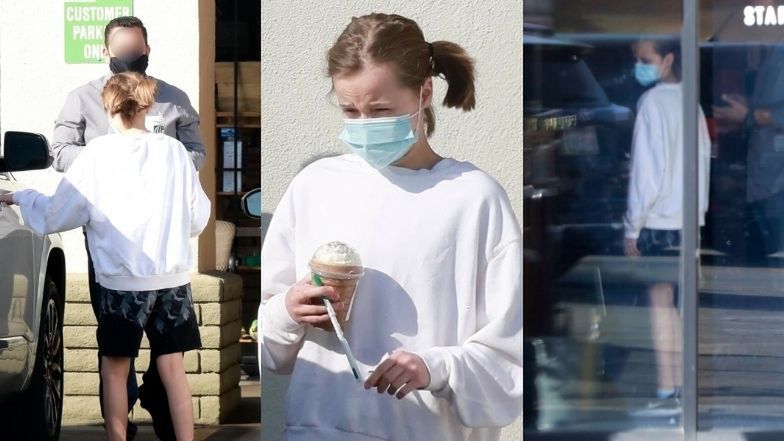 12-letnia córka Angeliny Jolie, Vivienne odwiedza kawiarnię w towarzystwie ochroniarza (ZDJĘCIA)