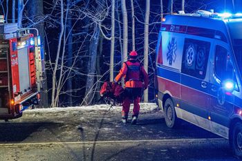 Tragedia pod Tychowem. Ciało kobiety tuż przy lesie