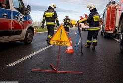 Tragedia na DW 384. Zginął motocyklista