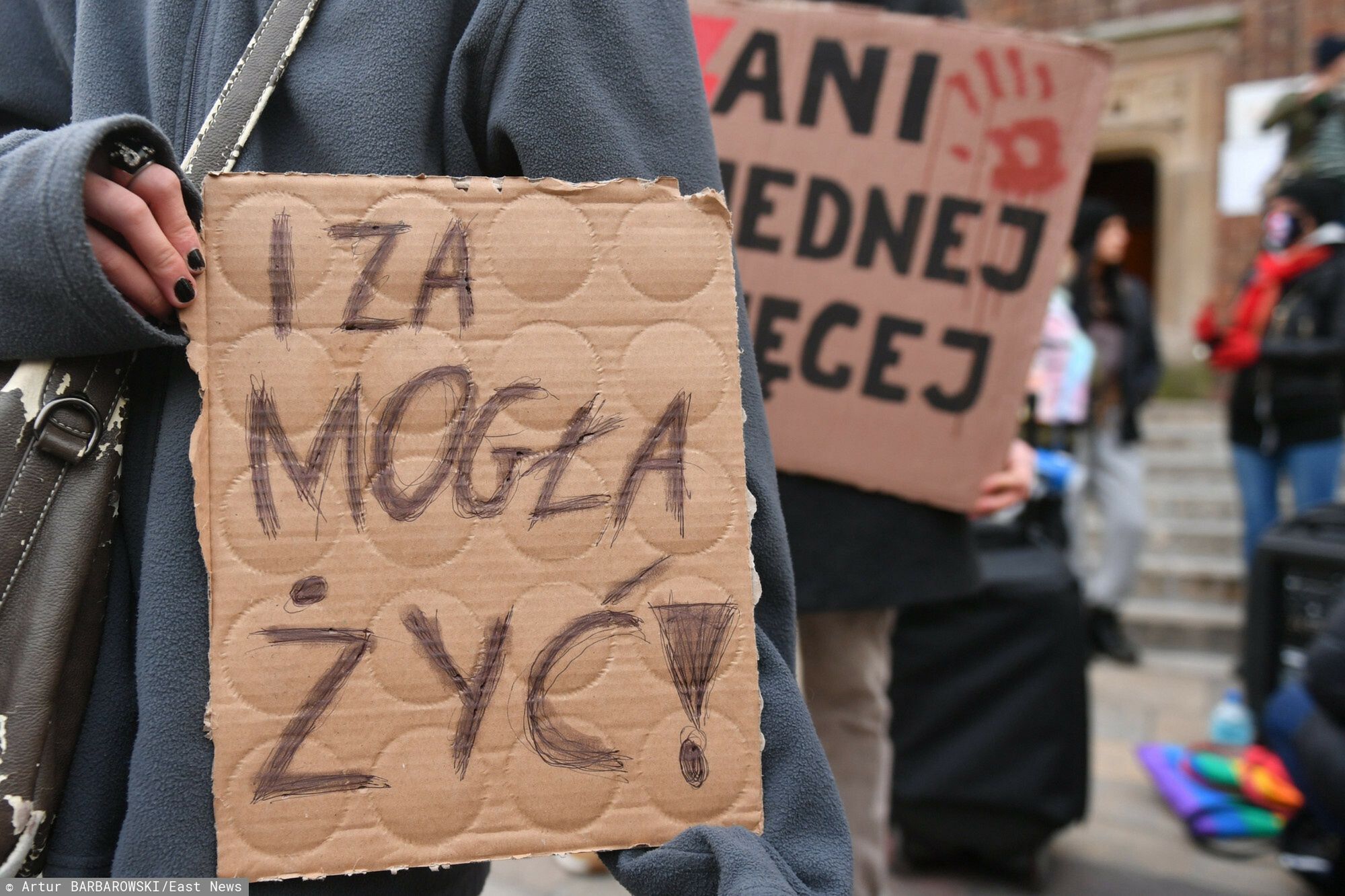 Marsz pod hasłem "Ani jednej więcej!" po śmierci Izabeli z Pszczyny