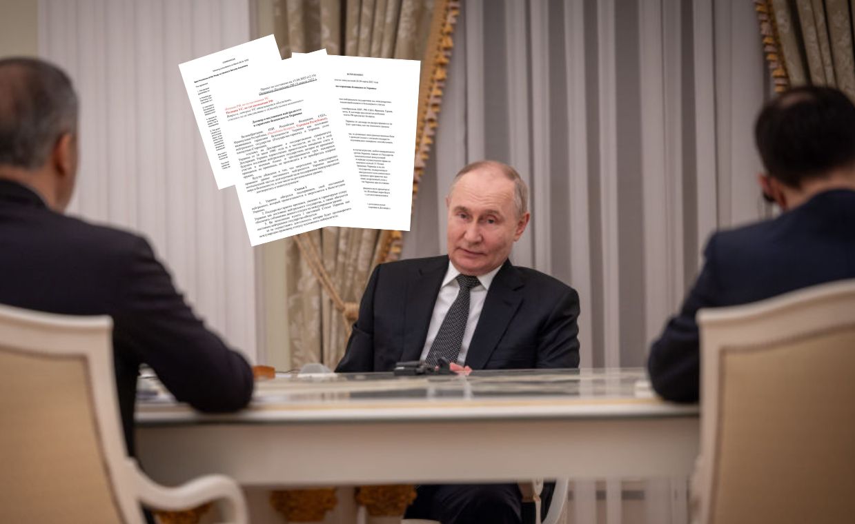 Ukrainian-Russian peace talk documents from 2022 published by The New York Times amid Putin's new "manipulative" treaty proposal