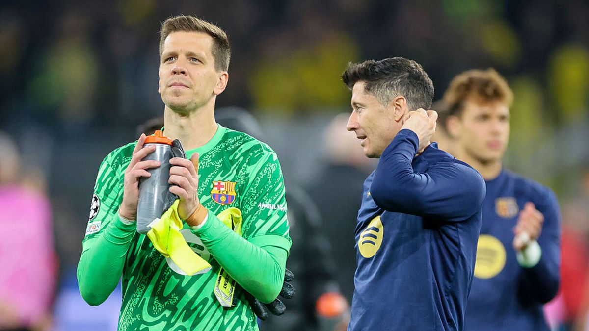 Getty Images / Marco Steinbrenner / Wojciech Szczęsny i Robert Lewandowski