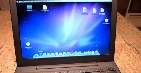 Mac OS X uruchomiony na Google Chrome Cr-48 [wideo]