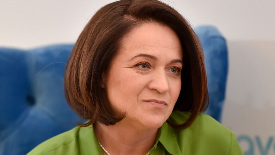 Ewa Drzyzga wzięła udział w kweście na Cmentarzu Rakowickim
