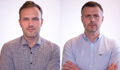 Konrad Łucka i Maksymilian Sztandera w kadrze zarządzającej Nanovo