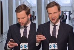 Reporter zadrwił z Kurskiego na wizji TVN24. Nie mógł powstrzymać śmiechu