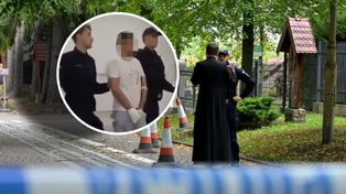 Ihor M. zaatakował w klasztorze. Są wyniki badań krwi
