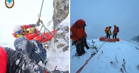 Turysta spadł ze szczytu w Tatrach. Szeroko zakrojona akcja ratunkowa