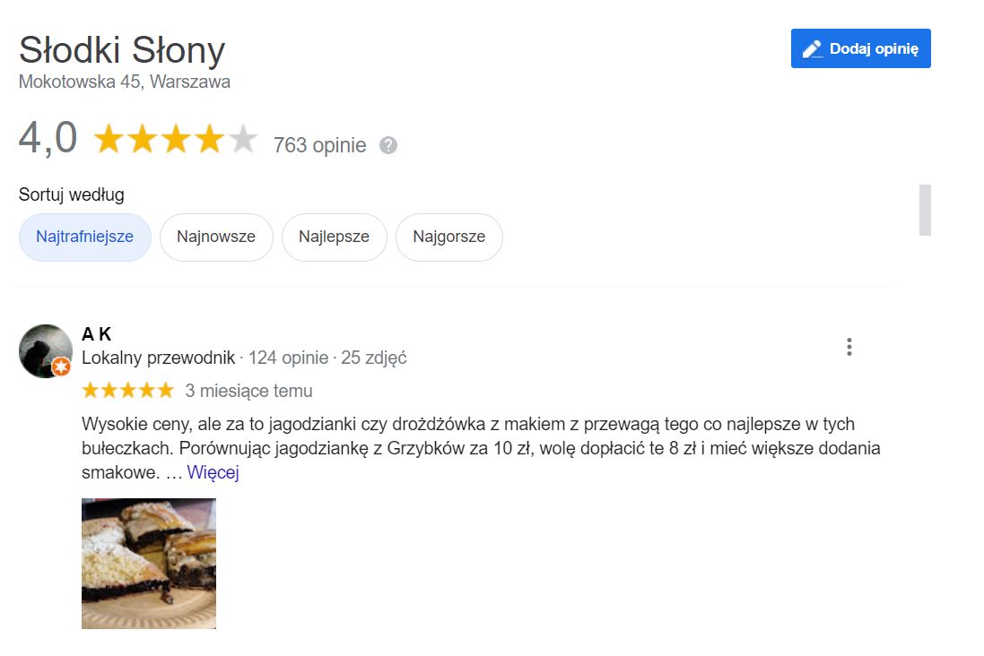 "Słodki... Słony" cieszy się dobrą opinią wśród internautów