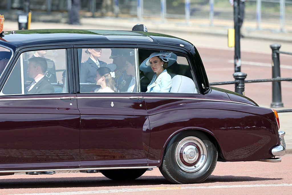 Księżna Kate i książę William na paradzie Trooping the Colour 