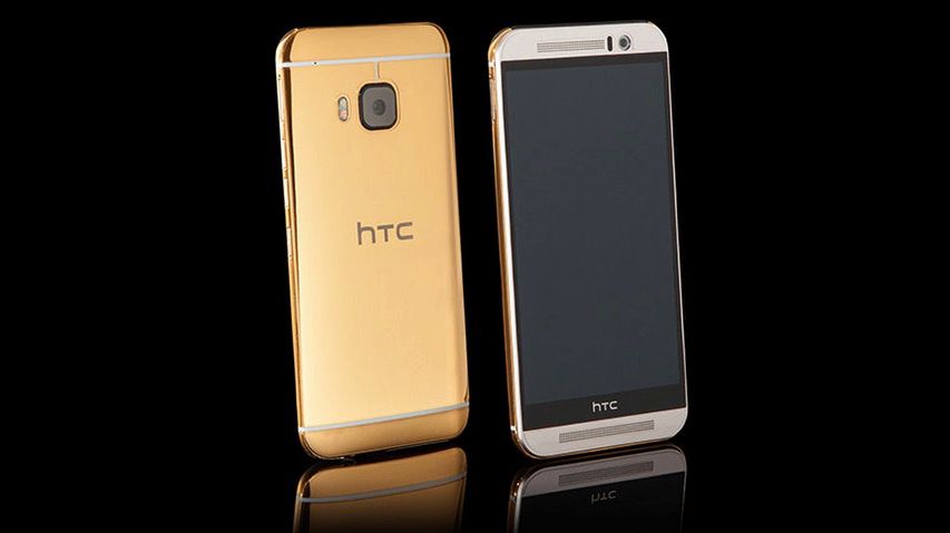 Złoty HTC One M9