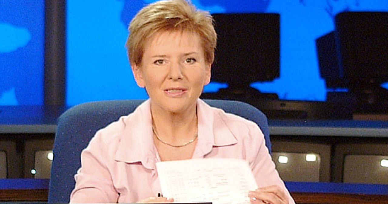 Grażyna Bukowska przez 8 lat prowadziła "Wiadomości" TVP