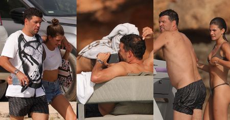 Michael Ballack DOKAZUJE na jachcie z młodszą o 24 lata ukochaną. Modelka była przyjaciółką zmarłego syna piłkarza (ZDJĘCIA)