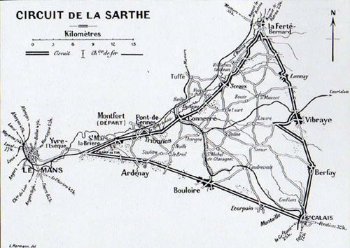 Circuit de la Sarthe w 1906 roku