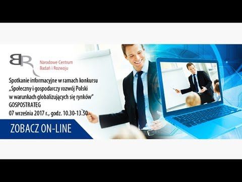Spotkanie informacyjne w ramach konkursu GOSPOSTRATEG
