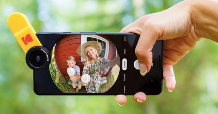 IFA 2019: Kodak prezentuje obiektywy i lampy do smartfonów