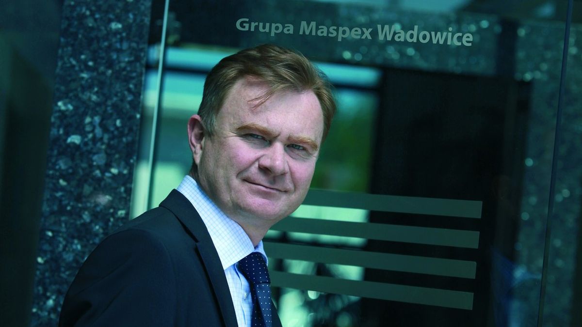 Krzysztof Pawiński stoi na czele grupy Maspex.