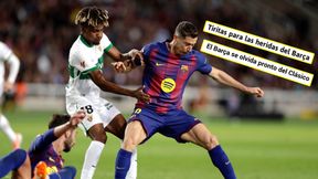 "Plastry na rany Barcelony". Tak media podsumowały wygraną Barcy