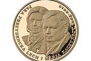 Mennica Polska wybiła złotą monetę z wizerunkiem śp. pary prezydenckiej