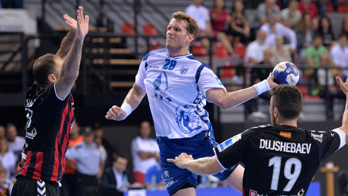 Materiały prasowe / GAZPROM SEHA LEAGUE / Na zdjęciu: David Miklavcić