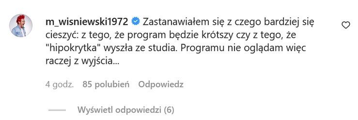 Karolina Korwin Piotrowska i Kuba Wojewódzki odpowiadają na komentarze