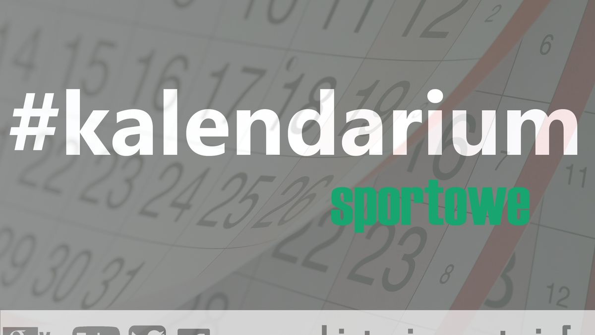 kalendarium sportowe