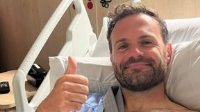 Rozgrywał znakomity sezon i nagle to. Pokazał zdjęcie ze szpitala