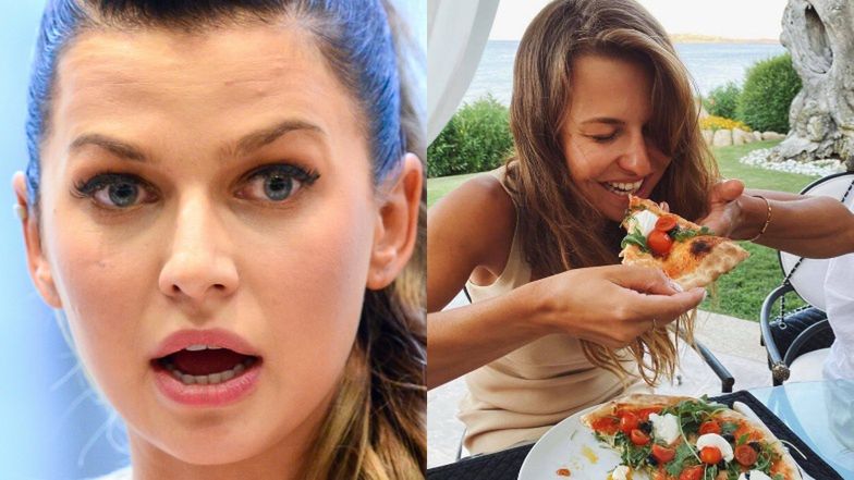 Anna Lewandowska zjadła pizzę