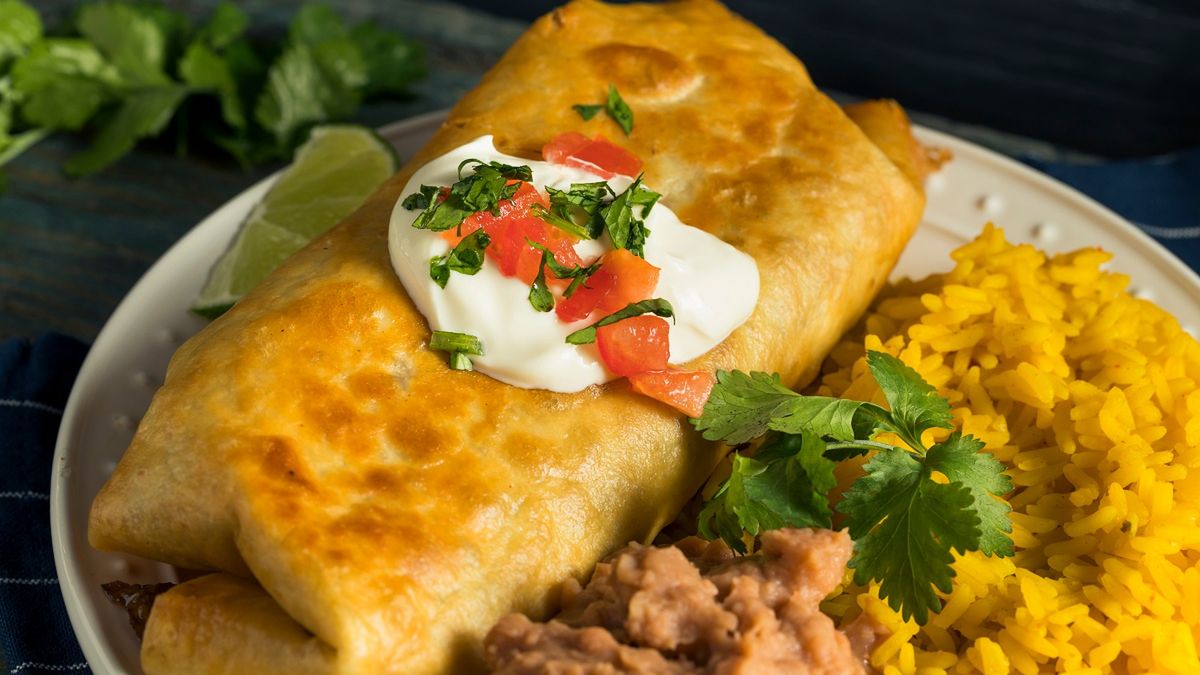 Chimichanga – smażone burrito