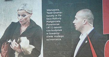 Foremniak chodzi z ochroniarzem!