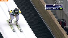 PŚ w Planicy (2. konkurs ind.): Skok Prevca - 233,5 m (II seria)