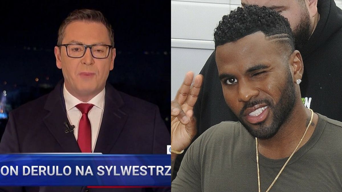Jason Derulo zdominował "Wiadomości" TVP 