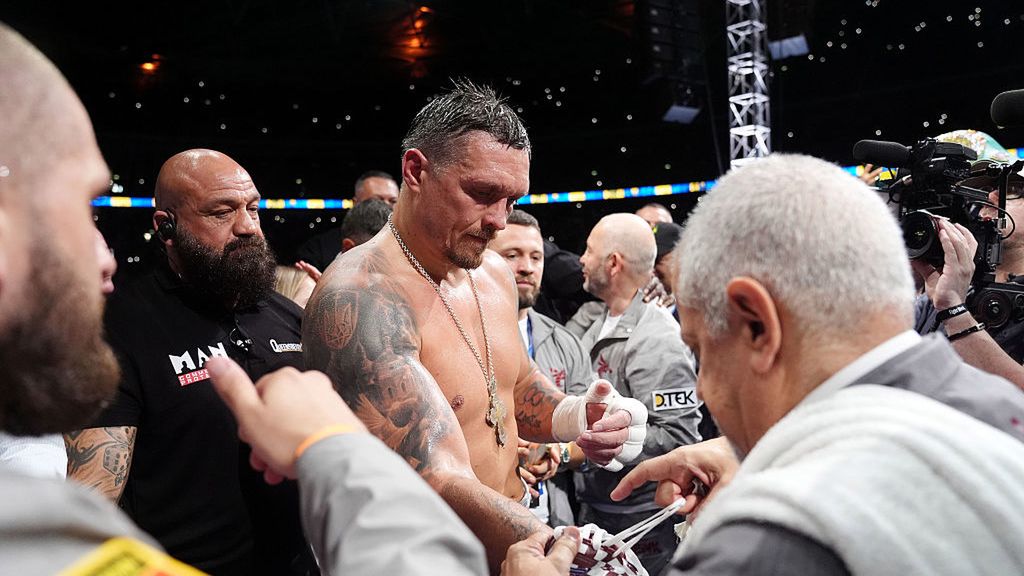 Getty Images / Bradley Collyer / Na zdjęciu: Ołeksandr Usyk